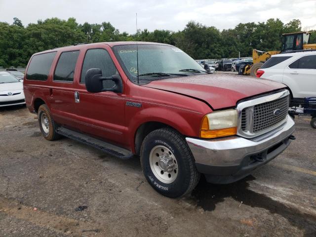 1FMNU40L1YED60626 - 2000 FORD EXCURSION RED photo 1