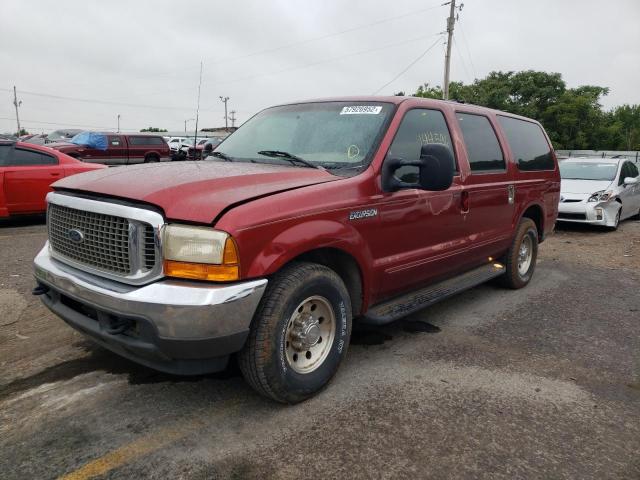 1FMNU40L1YED60626 - 2000 FORD EXCURSION RED photo 2