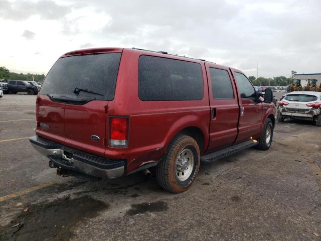 1FMNU40L1YED60626 - 2000 FORD EXCURSION RED photo 4