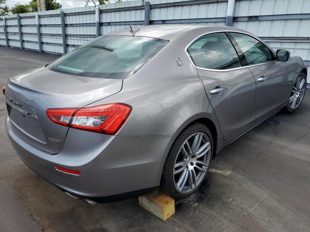 ZAM57XSA1F1134580 - 2015 MASERATI GHIBLI TAN photo 4