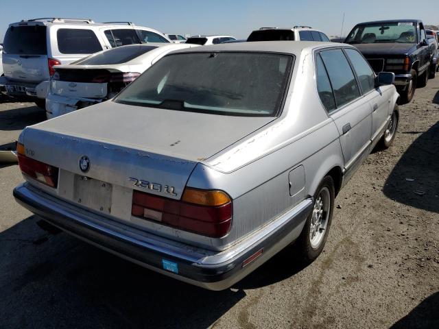 WBAGC8311LDC78072 - 1990 BMW 7 SERIES ვერცხლისფერი ფოტო 4