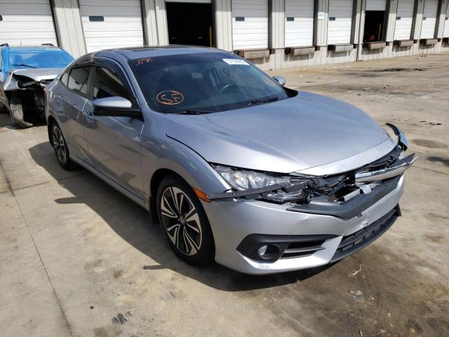 19XFC1F78GE015469 - 2016 HONDA CIVIC EXL 银色 照片 1