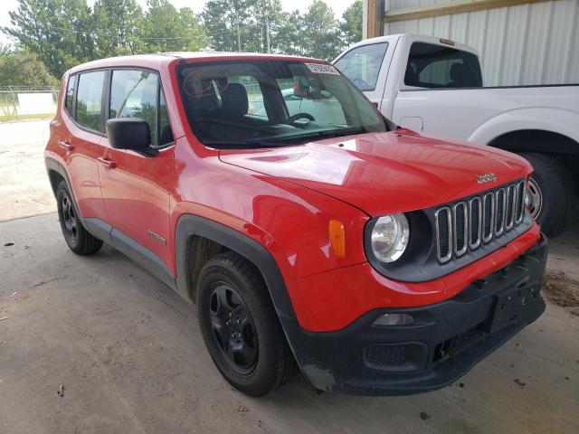 ZACCJAAT7GPD18100 - 2016 JEEP RENEGADE S RED photo 1