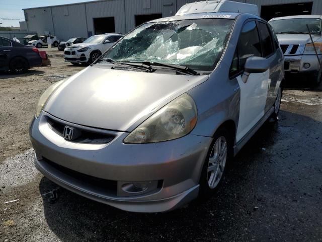 JHMGD38627S028165 - 2007 HONDA FIT S 银色 照片 2