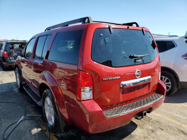 5N1AR18B08C641340 - 2008 NISSAN PATHFINDER RED photo 3