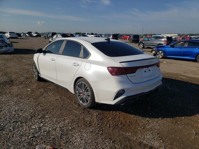 3KPF44AC4PE518192 - 2023 KIA FORTE GT WHITE photo 3