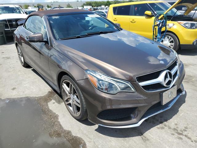 WDDKK6FF1HF357736 - 2017 MERCEDES-BENZ E 400 BROWN photo 1