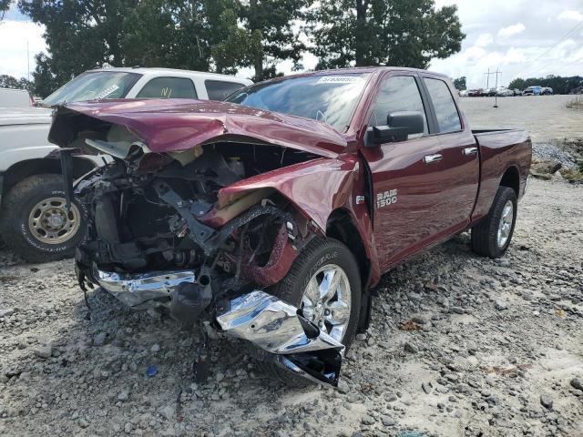 1C6RR6GT9JS206172 - 2018 RAM 1500 SLT BURGUNDY photo 2