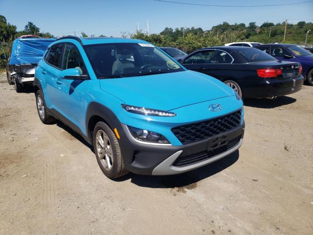 KM8K3CAB2NU780483 - 2022 HYUNDAI KONA SEL TURQUOISE photo 1