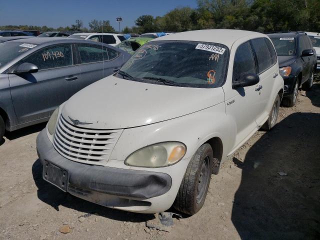 3C4FY48B42T331296 - 2002 CHRYSLER PT CRUISER WHITE photo 2