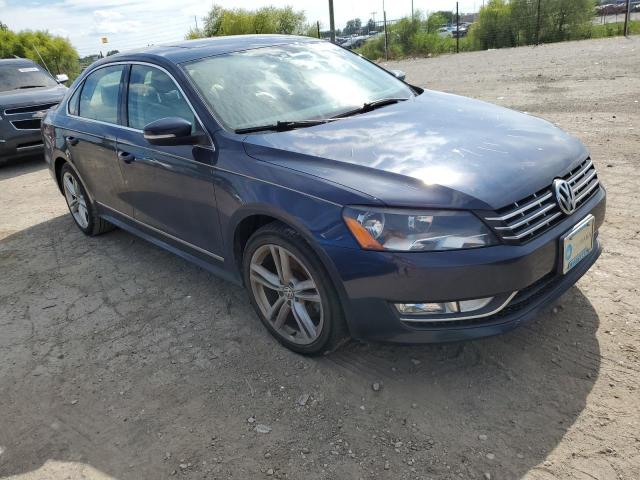 1VWCN7A39EC093670 - 2014 VOLKSWAGEN PASSAT SEL BLUE photo 1