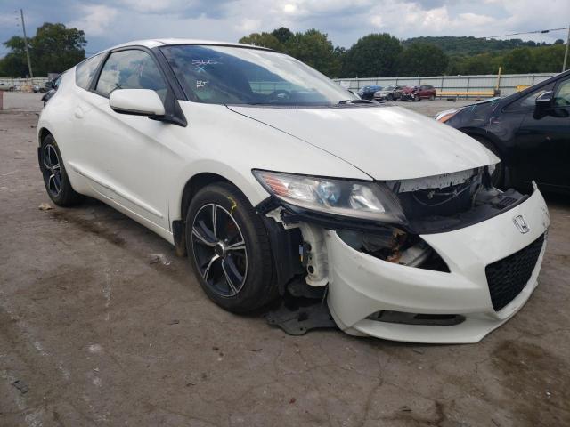 JHMZF1D44DS000181 - 2013 HONDA CR-Z WHITE photo 1