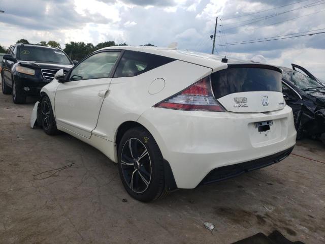 JHMZF1D44DS000181 - 2013 HONDA CR-Z WHITE photo 3