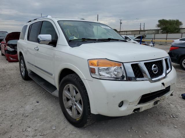 5N1BA0NFXEN600422 - 2014 NISSAN ARMADA PLA WHITE photo 1