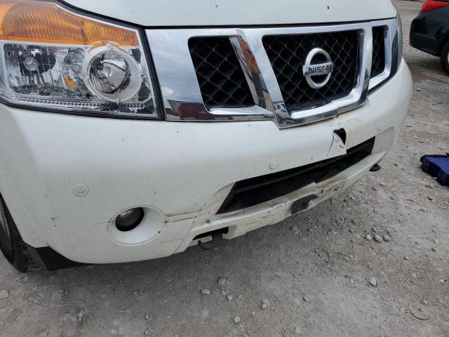 5N1BA0NFXEN600422 - 2014 NISSAN ARMADA PLA WHITE photo 9