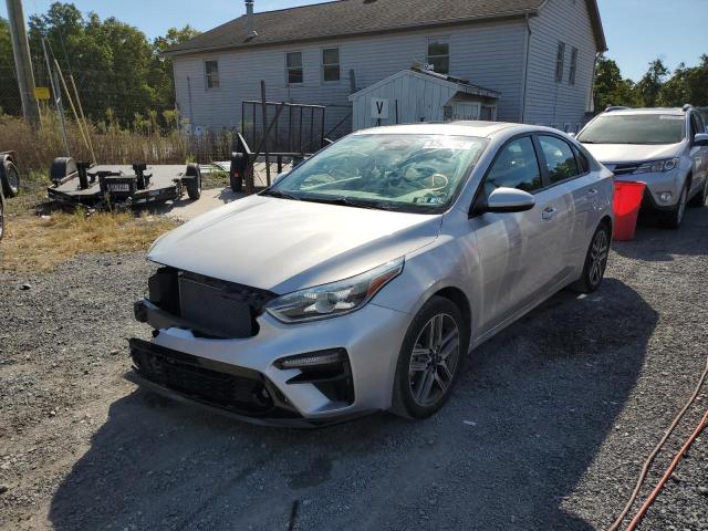 3KPF34AD1KE026241 - 2019 KIA FORTE GT L SILVER photo 2