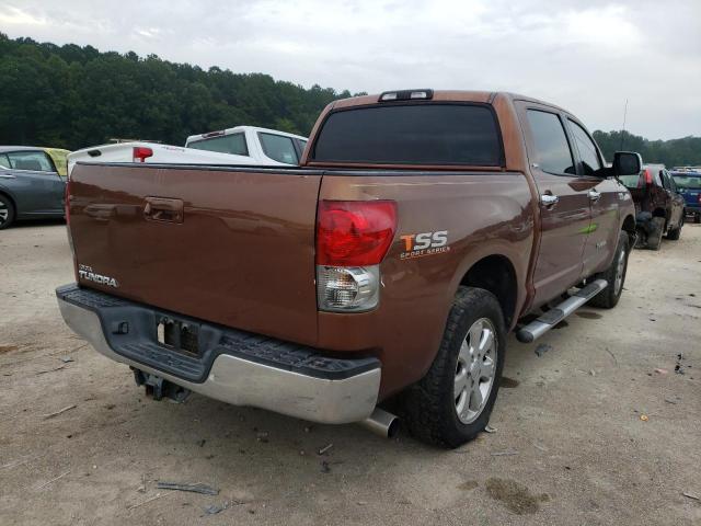 5TBEV54127S466682 - 2007 TOYOTA TUNDRA CRE BROWN photo 4