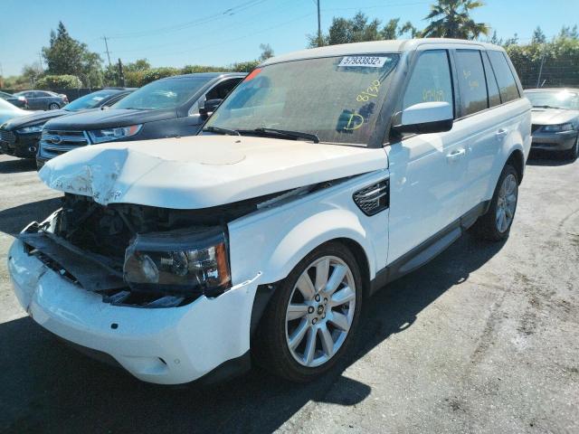 SALSK2D40DA785320 - 2013 LAND ROVER RANGE ROVE WHITE photo 2