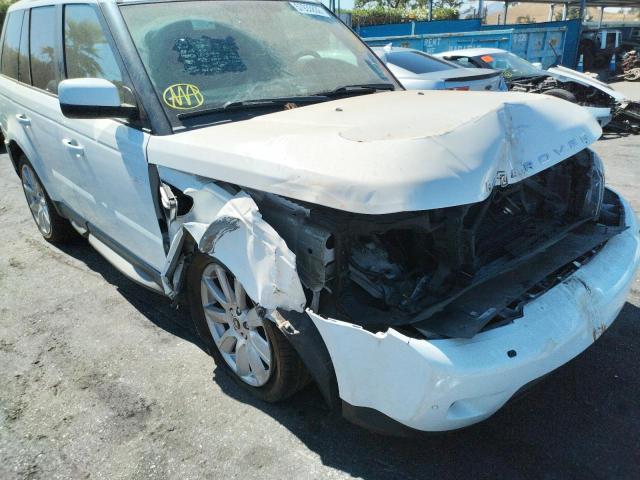 SALSK2D40DA785320 - 2013 LAND ROVER RANGE ROVE WHITE photo 9