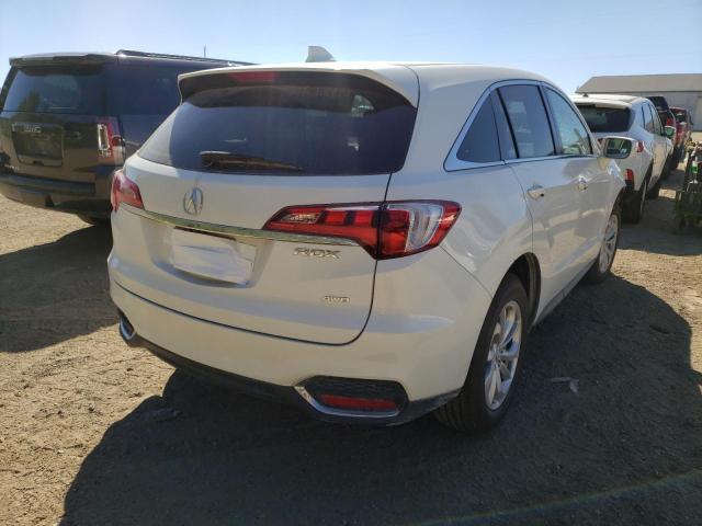 5J8TB4H59HL038837 - 2017 ACURA RDX TECHNO WHITE photo 4