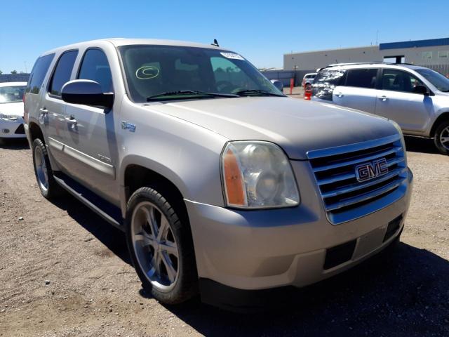 1GKFK135X9R116434 - 2009 GMC YUKON HYBR TAN photo 1