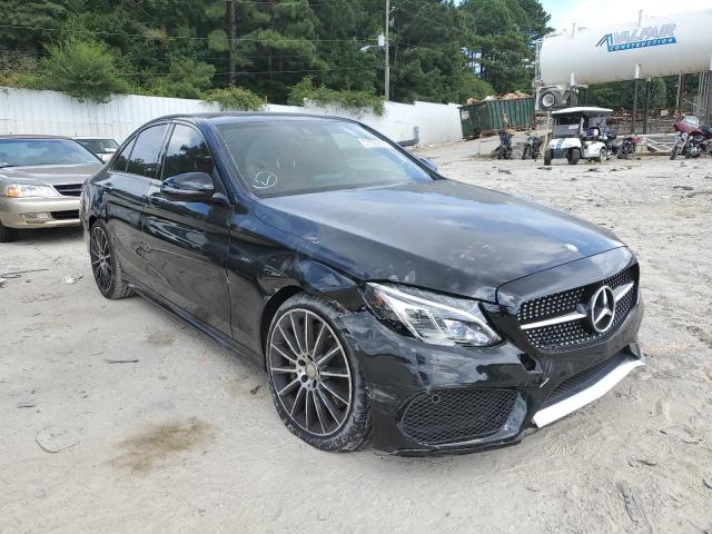 55SWF6EB7GU122189 - 2016 MERCEDES-BENZ C 450 4MAT BLACK photo 1