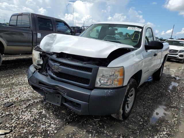 1GCNCPEX3BZ361507 - 2011 CHEVROLET SILVERADO WHITE photo 2