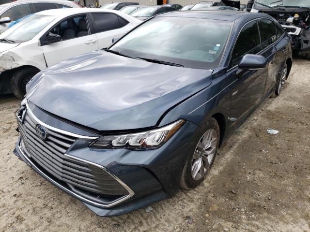 4T1AA1AB0MU008603 - 2021 TOYOTA AVALON XLE BLUE photo 2