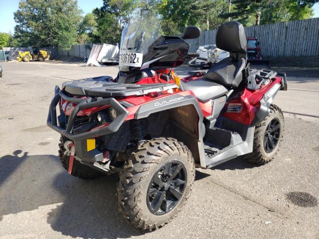 3JBLPAJ44KJ001754 - 2019 CAN-AM OUTLANDER RED photo 2