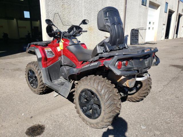 3JBLPAJ44KJ001754 - 2019 CAN-AM OUTLANDER RED photo 3