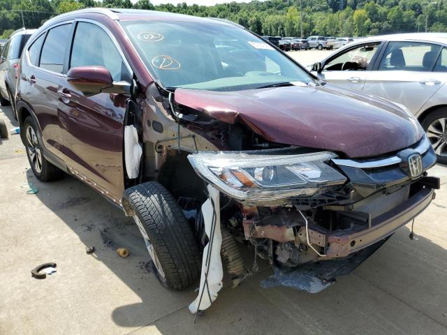 5J6RM4H90GL096821 - 2016 HONDA CR-V TOURI BURGUNDY photo 1