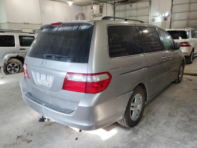 5FNRL38607B452695 - 2007 HONDA ODYSSEY EX TAN photo 4