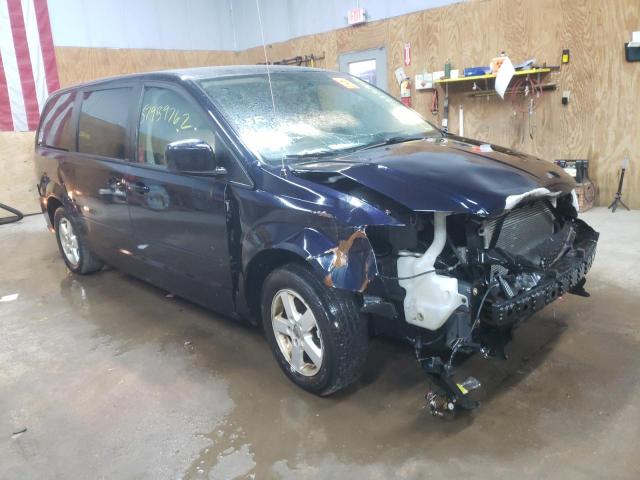 2D4RN3DG9BR721740 - 2011 DODGE GRAND CARA BLUE photo 1