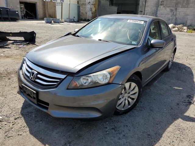 1HGCP2F35CA246743 - 2012 HONDA ACCORD LX SILVER photo 2