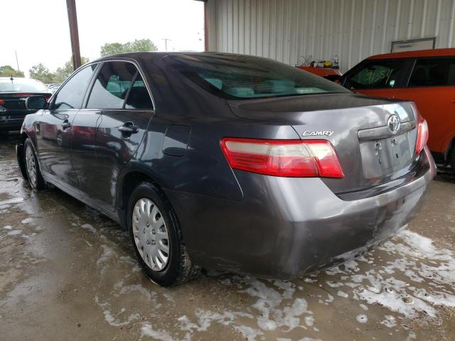 4T1BE46K07U624809 - 2007 TOYOTA CAMRY CE GRAY photo 3