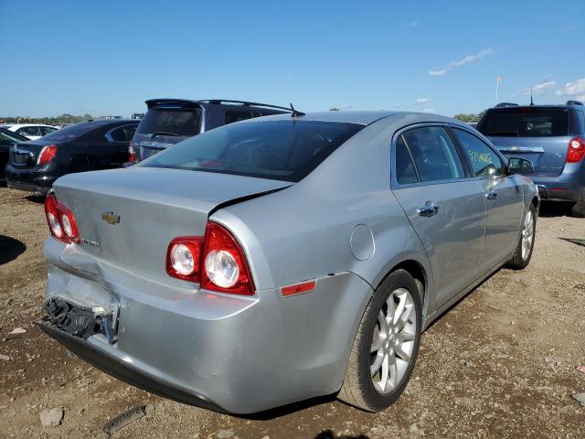 1G1ZE5E18BF358916 - 2011 CHEVROLET MALIBU LTZ ვერცხლისფერი ფოტო 4