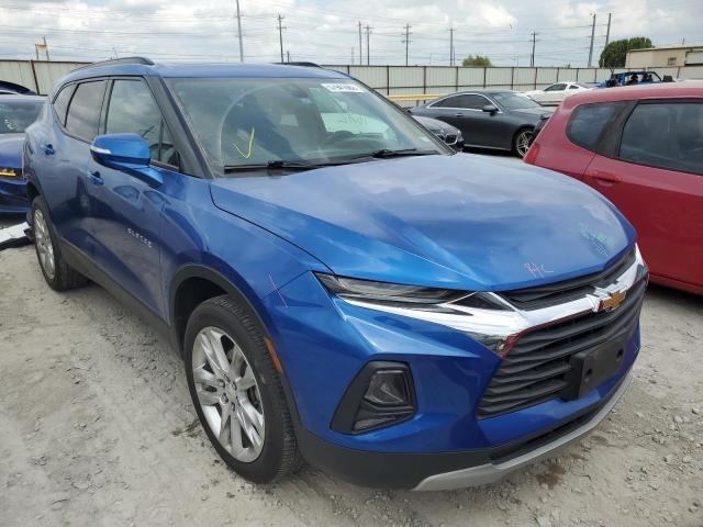 3GNKBDRS9KS588708 - 2019 CHEVROLET BLAZER 3LT BLUE photo 1