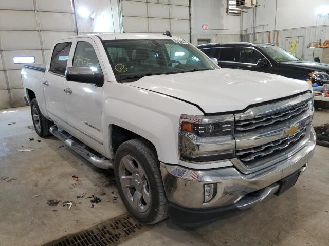 3GCUKSEC1JG155373 - 2018 CHEVROLET SILVERADO WHITE photo 1