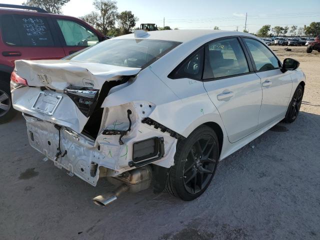 2HGFE2F53NH562537 - 2022 HONDA CIVIC SPOR WHITE photo 4