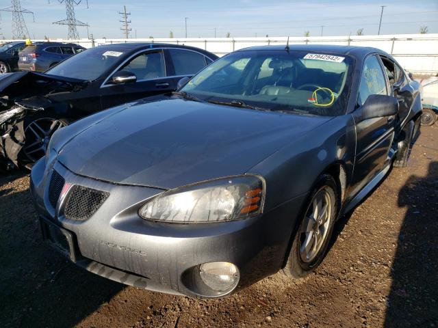 2G2WS522751166421 - 2005 PONTIAC GRAND PRIX Մոխրագույն լուսանկար 2