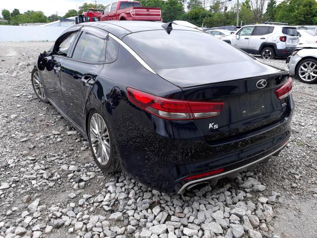 5XXGV4L2XHG137722 - 2017 KIA OPTIMA SXL BLACK photo 3