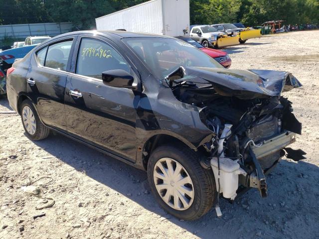 3N1CN7AP8GL822368 - 2016 NISSAN VERSA S BLACK photo 1