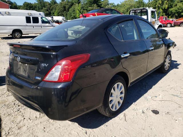 3N1CN7AP8GL822368 - 2016 NISSAN VERSA S BLACK photo 4