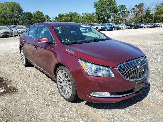 1G4GF5G35FF319387 - 2015 BUICK LACROSSE P RED photo 1
