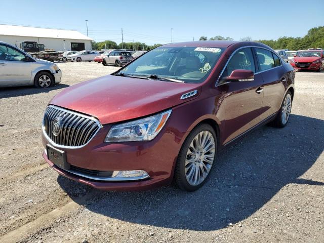 1G4GF5G35FF319387 - 2015 BUICK LACROSSE P RED photo 2
