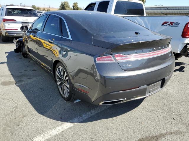 3LN6L5MU2JR621927 - 2018 LINCOLN MKZ HYBRID GRAY photo 3