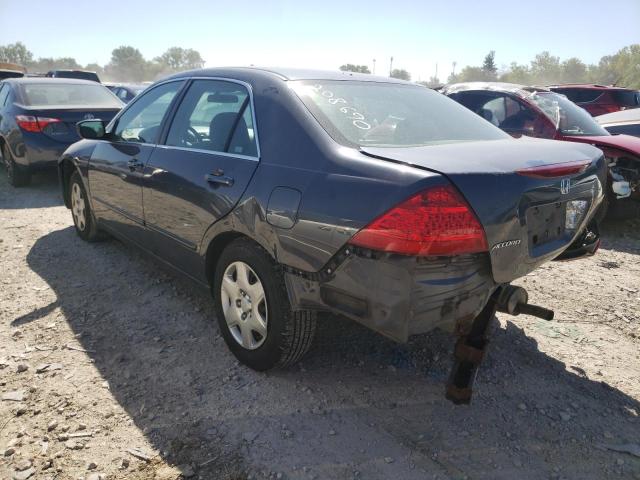 1HGCM56467A208690 - 2007 HONDA ACCORD LX CHARCOAL photo 3