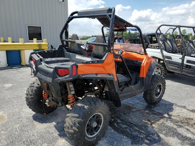 4XAVE76A4CF665007 - 2012 POLARIS RANGER RZR ORANGE photo 4