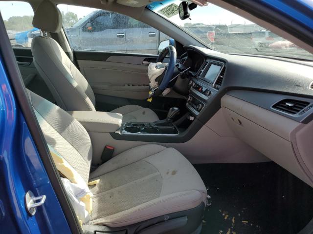 5NPE34AF2KH767930 - 2019 HYUNDAI SONATA LIM BLUE photo 5