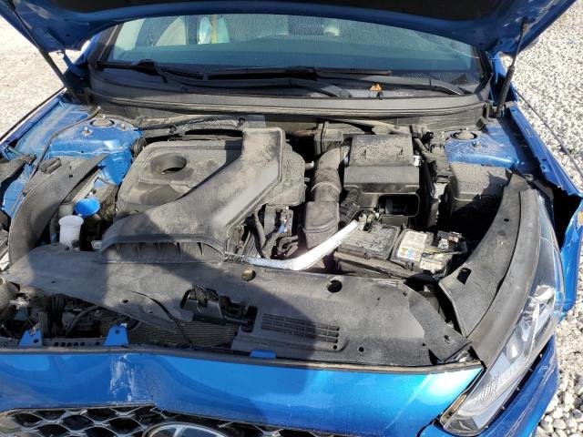 5NPE34AF2KH767930 - 2019 HYUNDAI SONATA LIM BLUE photo 7